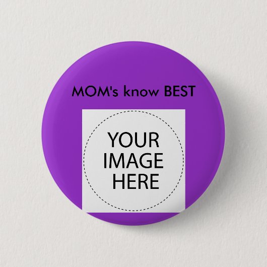Button Template The MUSEUM Zazzle Geschenke (Vorderseite)