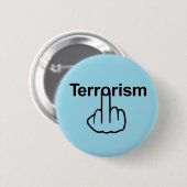 Button Terrorism Gedreht (Vorne & Hinten)