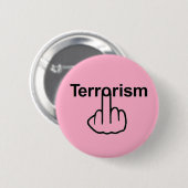 Button Terrorism Gedreht (Vorne & Hinten)