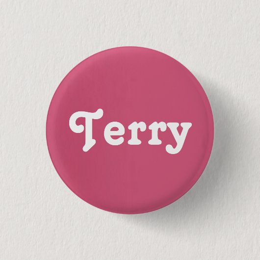 Button Terry (Vorderseite)