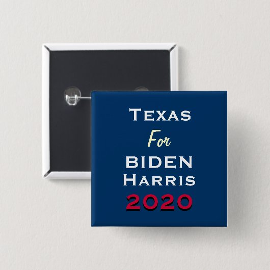 Button "Texas for BIDEN HARRIS 2020" (Vorne & Hinten)