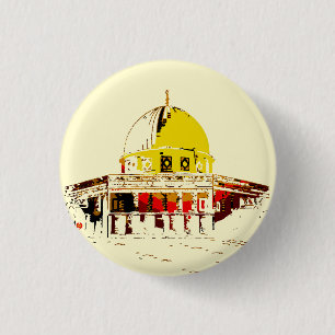 Button the Beauty: Dome of the Rock Button