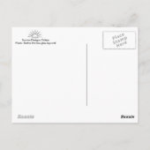 Button the Douglas Squirrel Postcard Postkarte (Rückseite)