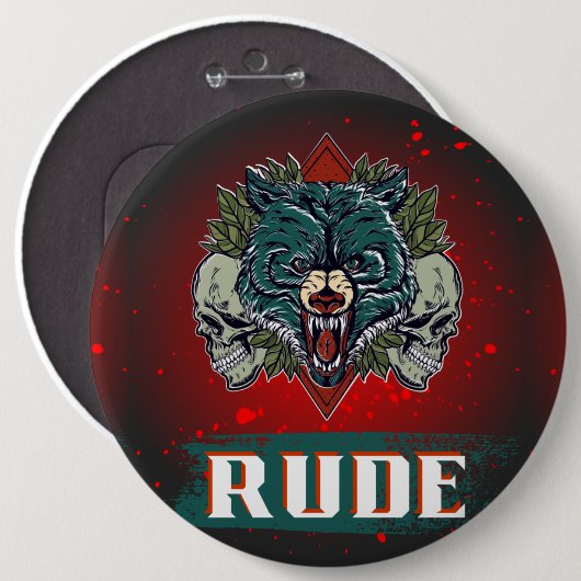 Button-Tier Button (Vorne & Hinten)