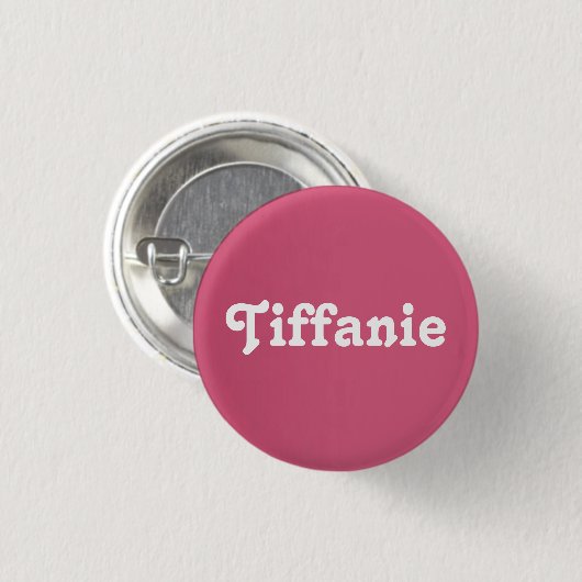 Button Tiffanie (Vorne & Hinten)