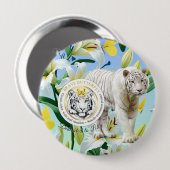 Button Tiger (Vorne & Hinten)