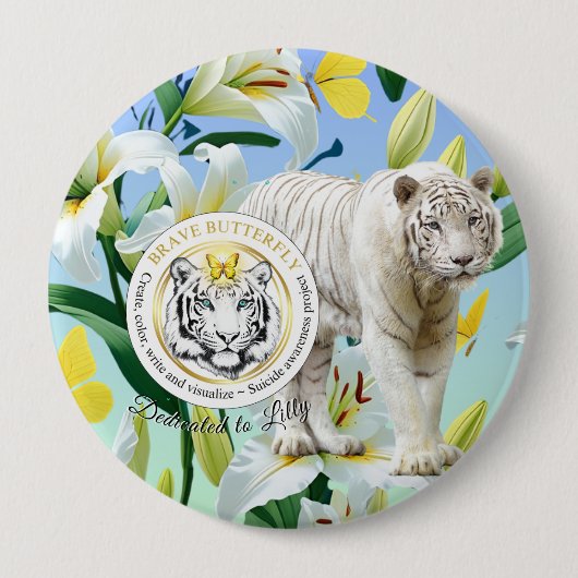 Button Tiger (Vorderseite)
