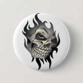 Button, Totenkopf Button (Vorderseite)