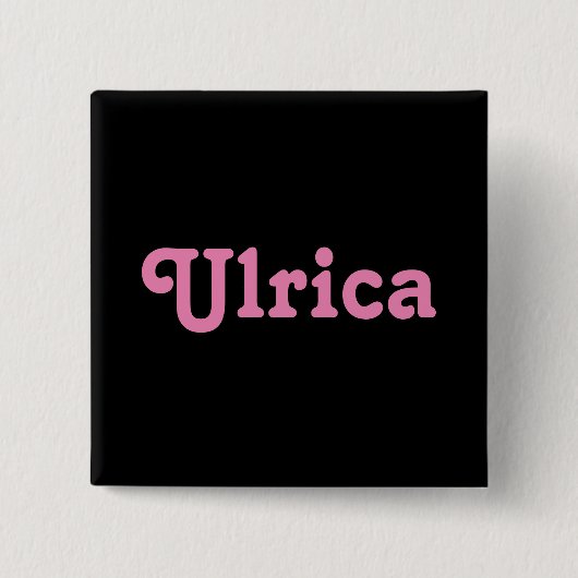 Button Ulrica (Vorderseite)