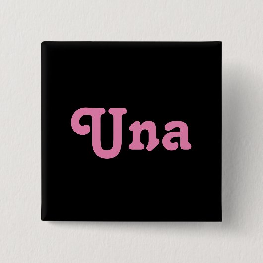 Button Una (Vorderseite)