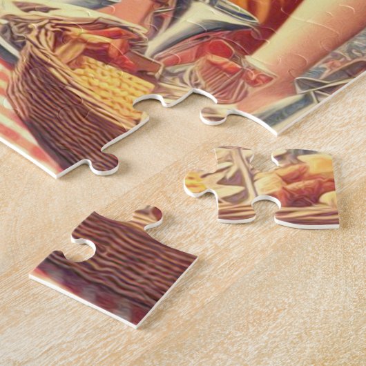 Button-up-Abbildung für Retro-Flugzeuge Puzzle (Seite)