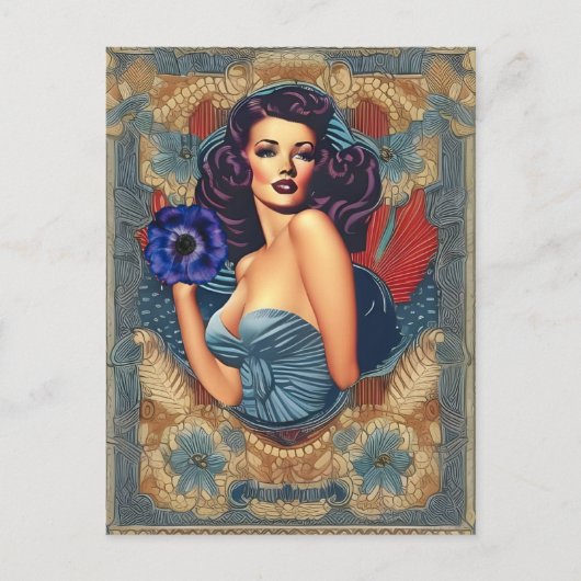 Button Up Art, Postkarte für Postübermittlung (Vorderseite)