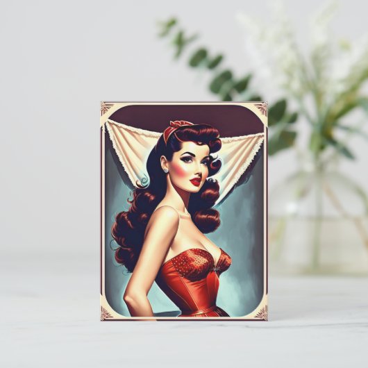 Button Up Art, Postkarte für Postübermittlung (Stehend Vorderseite)