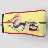 Button-Up-Cover für Feuerwehrmänner Golf Headcover (Vorderseite)