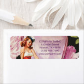 Button Up Girl Cosmetologist Haarkopfartist (Insitu)