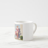 Button-Up-Girl Espressotasse (Vorderseite Rechts)