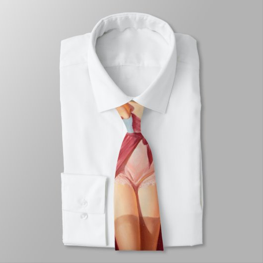 Button-Up-Girl Krawatte (Gebunden)