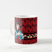 Button-up Girl, Lady Luck Kaffeetasse (Vorderseite Links)