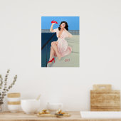 Button-up Girl, Ouch, es schmerzt! (Poster) Poster (Küche)