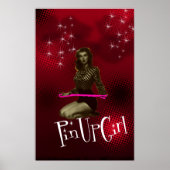 Button Up Girl Poster (Vorne)