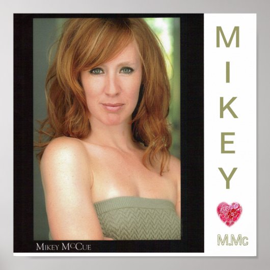 Button-up Girl Poster (Vorne)