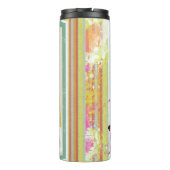 Button-up Girl Vintag Bikini Thermosbecher (Rückseite)