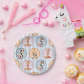 Button Up Ladys - Retro Models Pinups Pappteller (Party)