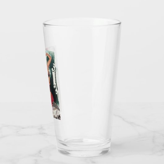 BUTTON-UP-MÄDCHENGLAS GLAS (Links)