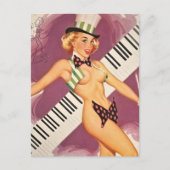 BUTTON UP MIRL POSTCARD POSTKARTE (Vorderseite)