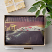 Button-up-Portrait-Malerei Seidenpapier (Geschenk)