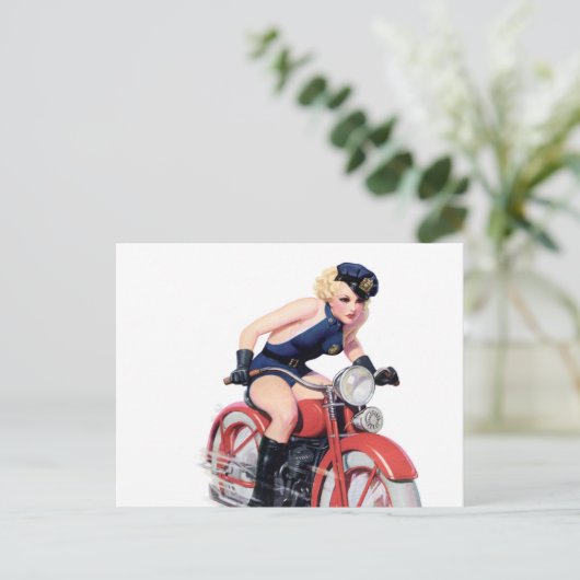 Button-Up-Postkarte Postkarte (Stehend Vorderseite)