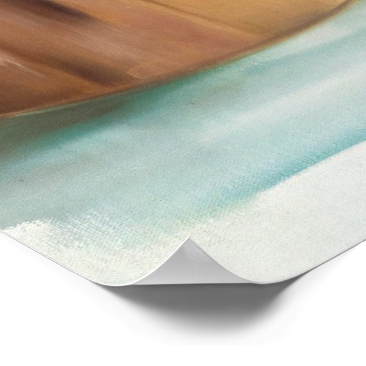 Button-Up-Reinigungsspass Poster (Ecke)