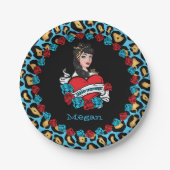 Button-up, Rock-A-Billy Pappteller (Vorderseite)