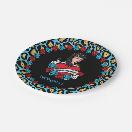 Button-up, Rock-A-Billy Pappteller (Schrägansicht)