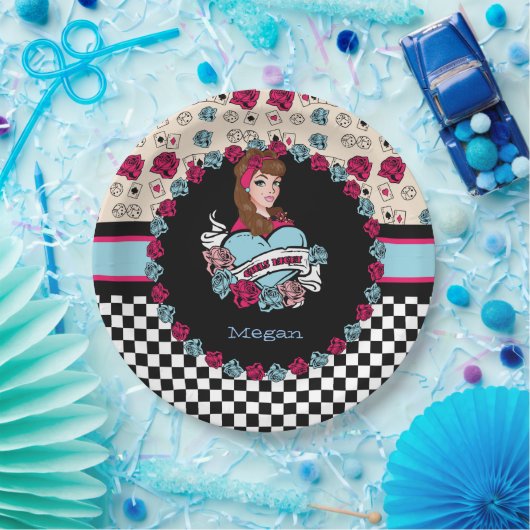 Button-up, Rock-A-Billy Pappteller (Party)