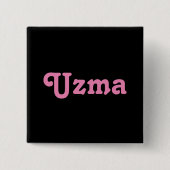 Button Uzma (Vorderseite)