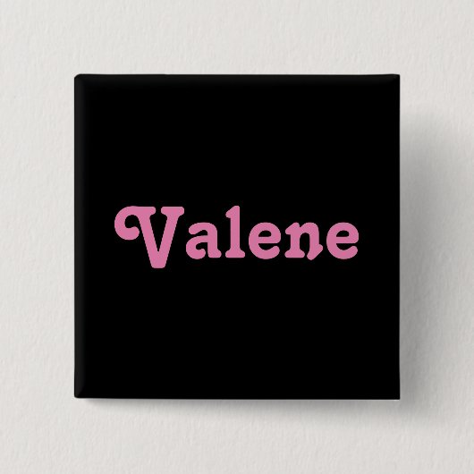 Button Valene (Vorderseite)