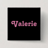 Button Valerie (Vorderseite)