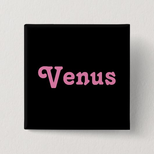 Button Venus (Vorderseite)