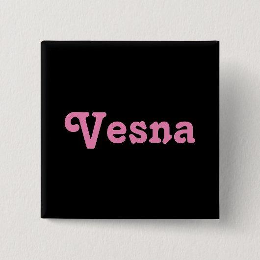 Button Vesna (Vorderseite)