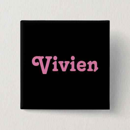 Button Vivien (Vorderseite)