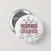 Button: Wedding Crasher Button (Vorne & Hinten)