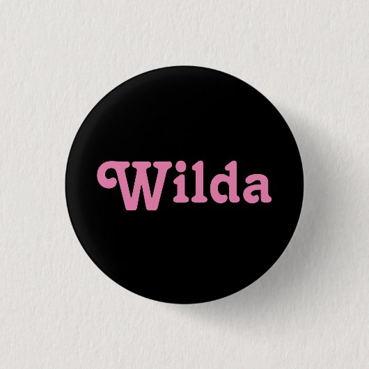 Button Wilda (Vorderseite)