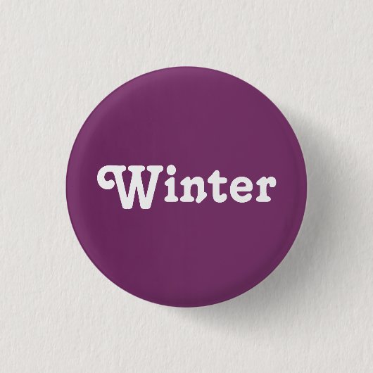 Button Winter (Vorderseite)