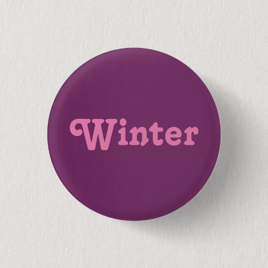 Button Winter (Vorderseite)