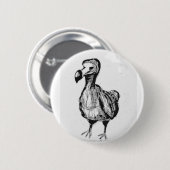 Button with Dodo (Vorne & Hinten)