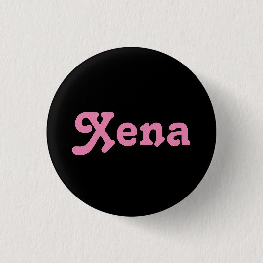 Button Xena (Vorderseite)