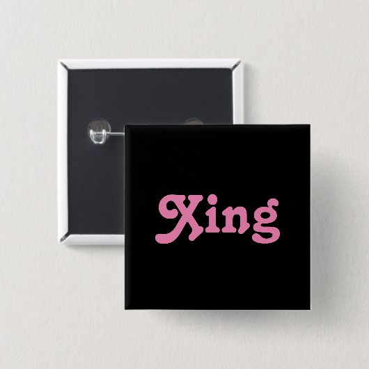 Button-Xing Button (Vorne & Hinten)