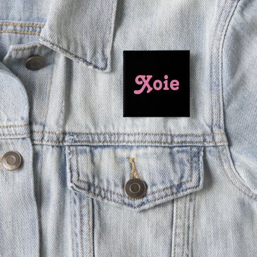 Button Xoie (Beispiel)