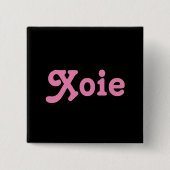 Button Xoie (Vorderseite)